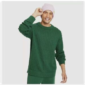 Lego Collection X Target Men's Green Limited Edition Brick-Inspired Sweater